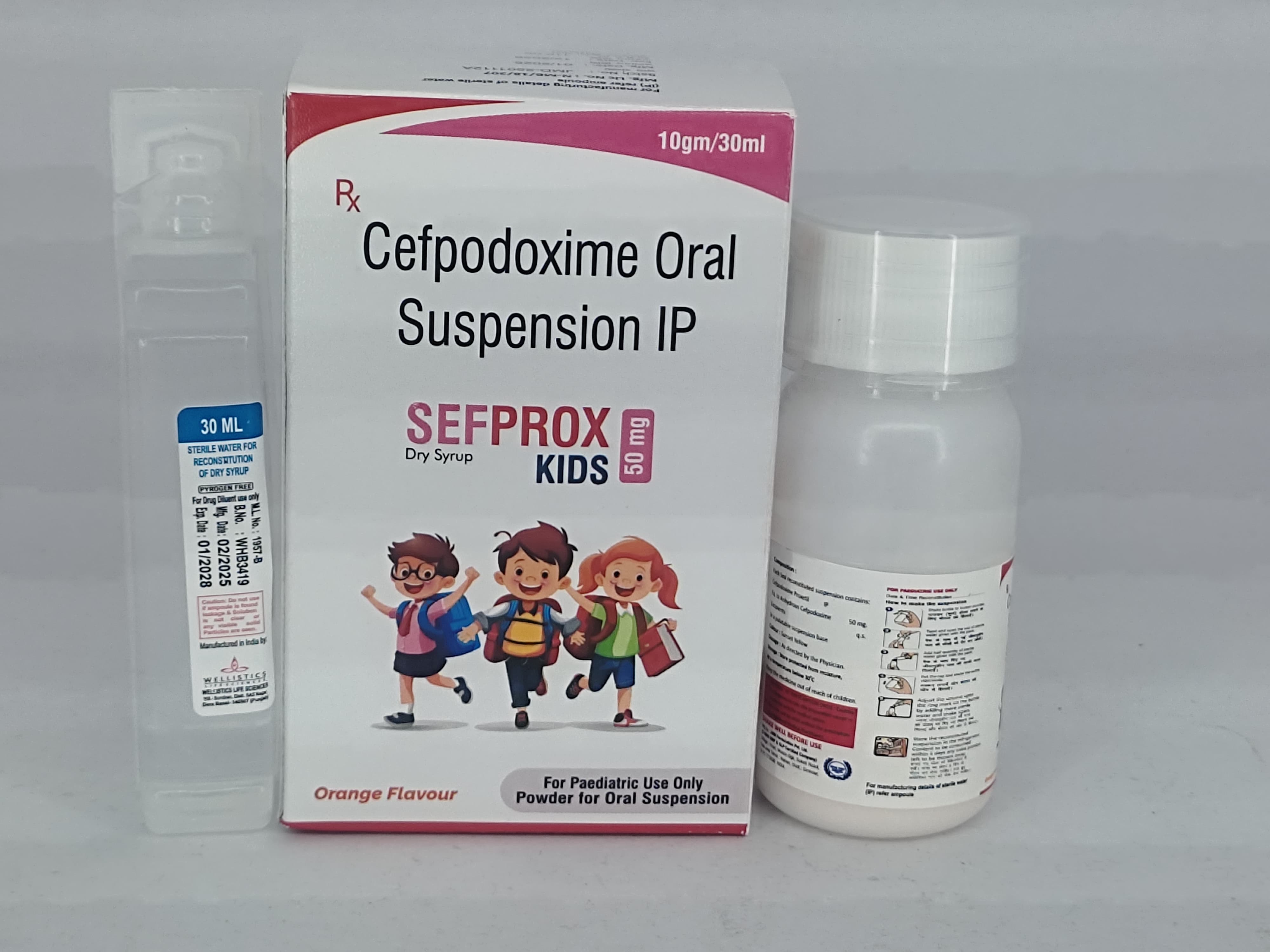 SEFPROX-KIDS Dry Syrup